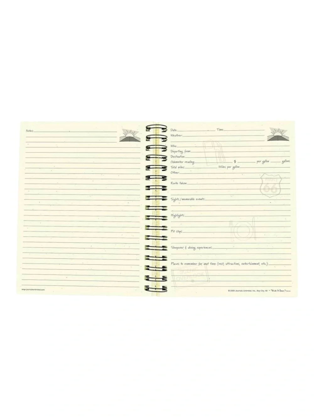 RV There Yet Write it Down Guided Road Trip Journal NWT